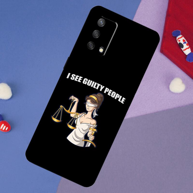 Law Lawyer Judge Justice Case For Oppo A17 A60 A40 A80 A16 A76 A96 A98 A58 A78 A18 A38 A57 A74 A54 A94 A15 A5 A6 Pro