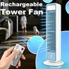 Multi-Dimensional Tower Fan Silent Leafless Fan Remote Control Electric Fan  Summer Cooling