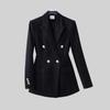 Damen Anzugjacke Frühling Herbst Professioneller Damen Blazer Mantel Vielseitig Elegant Damen Schlanke Oberbekleidung
