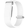 Metal Buckle Wave Texture Silicone Watch Band for Google Fitbit Air Replacement Strap