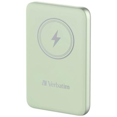 Verbatim Powerbank Inductive `N` Go 15W10000Mah Wireless Magnetic Green 32246