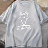 Man Black Tshirts Summer T-shirt Fido Dido Face T-Shirt Boys White T Shirts Sweat Shirt Men's Clothing Loose Casual Streetwear