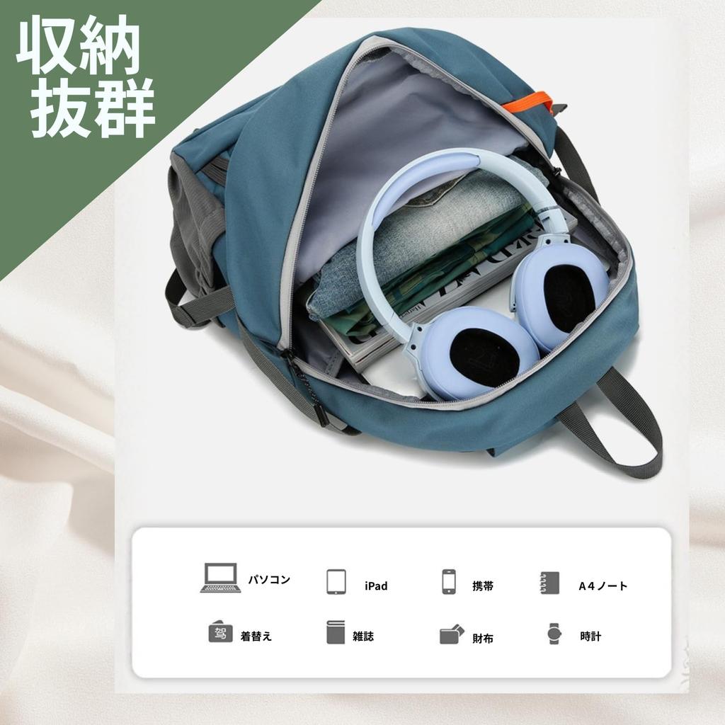 [MediKomeka] 20L Backpack, Waterproof, Lightweight, Breathable, for Hiking, Mountaineering, Outdoor Activities, Travel, Unisex (Green)