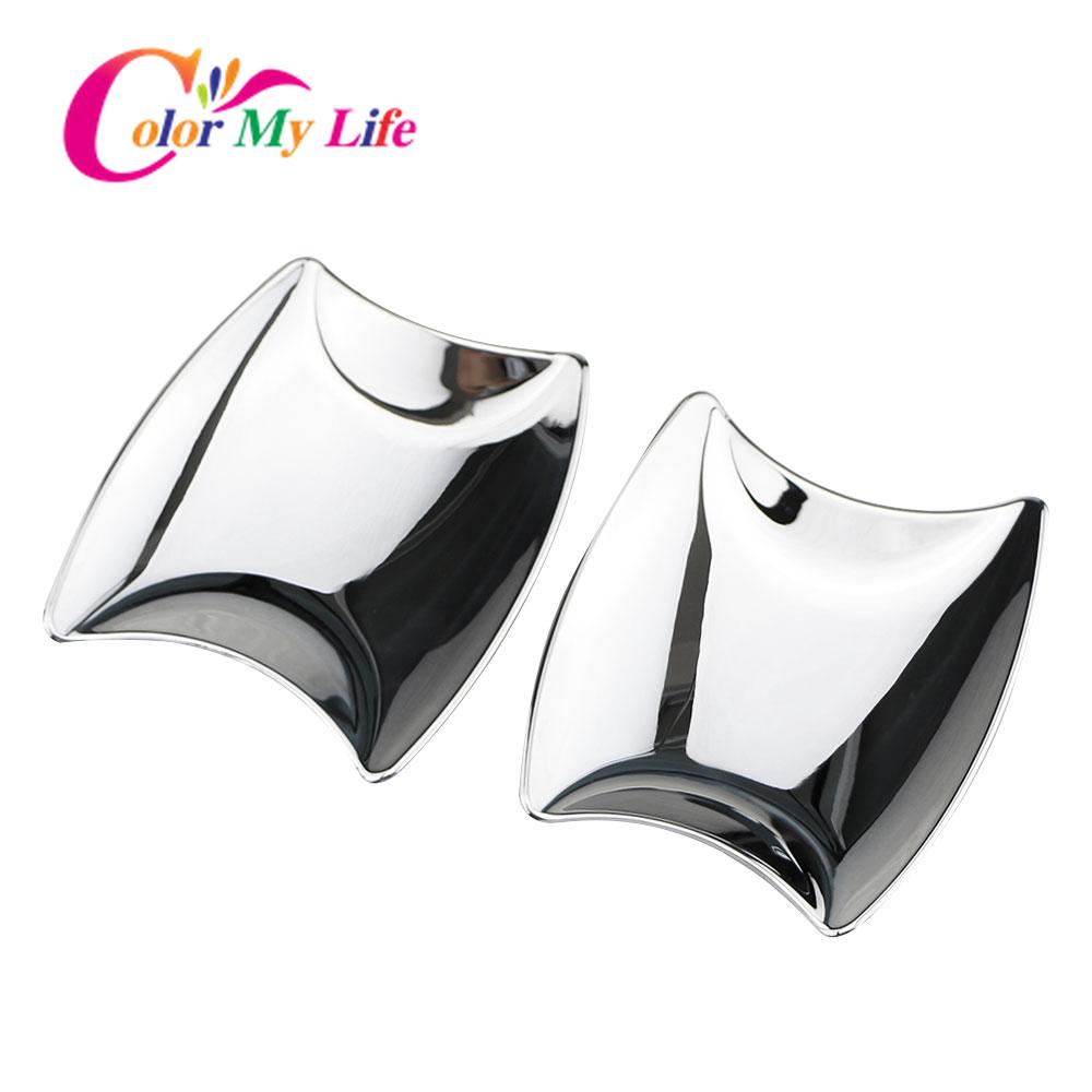 Farbe Mein Leben ABS Chrom Auto Türgriff Schüssel Abdeckung Trim Molding Kappe Garnierung für Honda Vezel HR-V HRV 2015-
