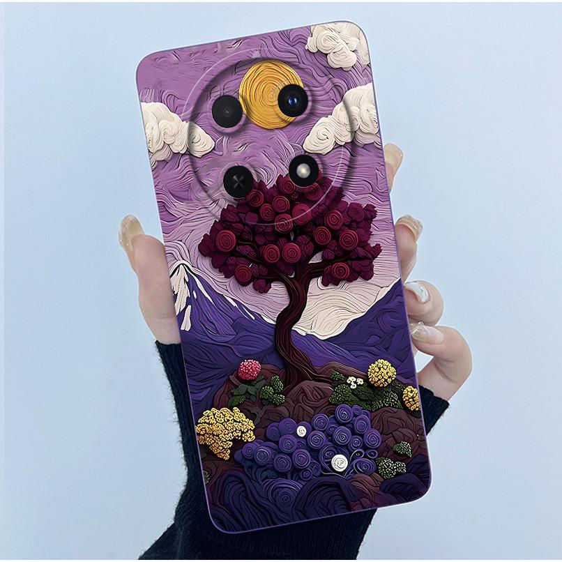 For Huawei Nova 12i Case 12 i Silicone Protective Cover Fashion Simplicity flower Funda for Huawei Nova 13i Nova12i Coque Capa