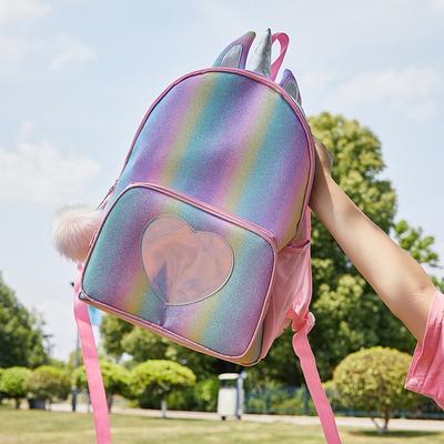 Kids Small Backpack Rainbow Large Capacity School Bags For Girls School Backpack Children Schoolbags Book Bag Mochila