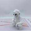 3D Printed Alien Statue Ornaments, Modern Alien Plastic Decorations, Sci-fi Room Space Fun Decorations, Unique Creative Gifts