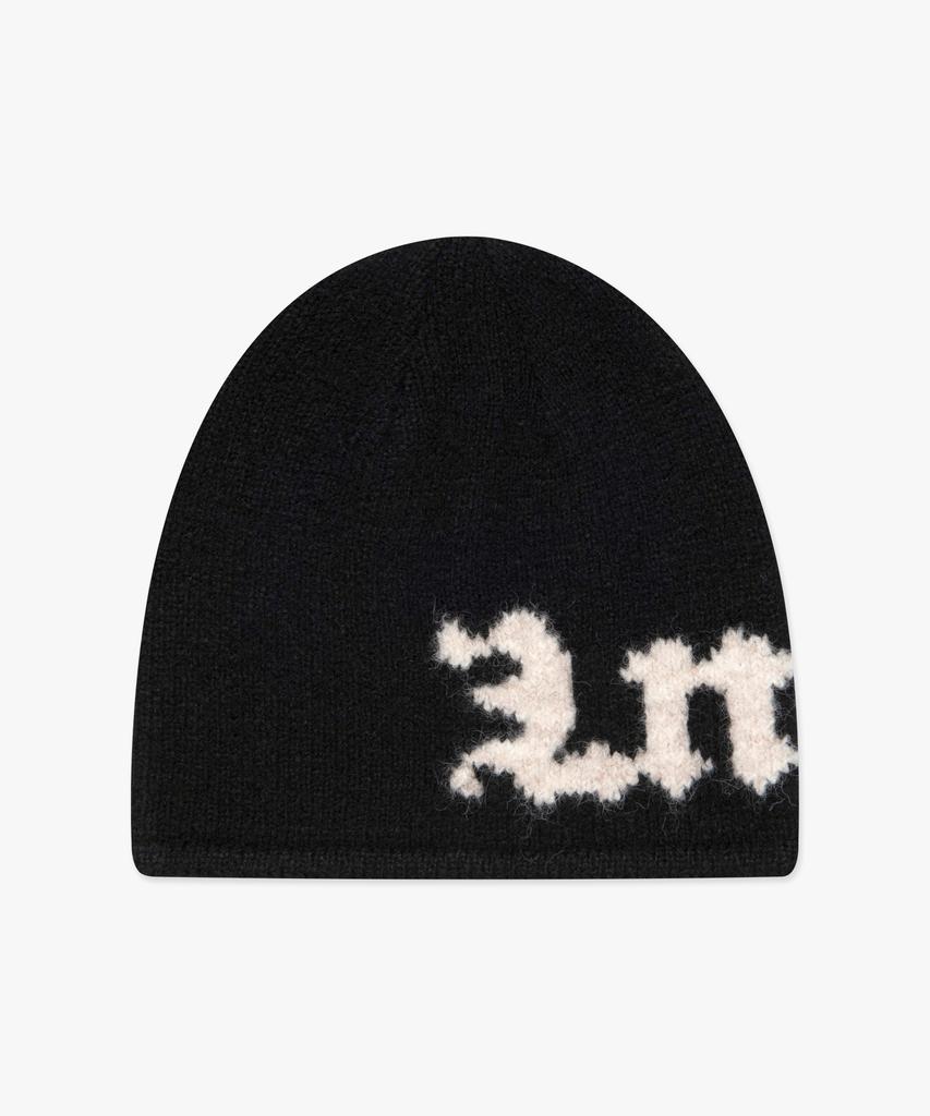 LMC Gothic Name Knit Beanie Black
