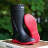 Herren Hohe Wasserdichte Rutschfeste Gummistiefel, Abriebfeste Langschaft Outdoor-Schuhe