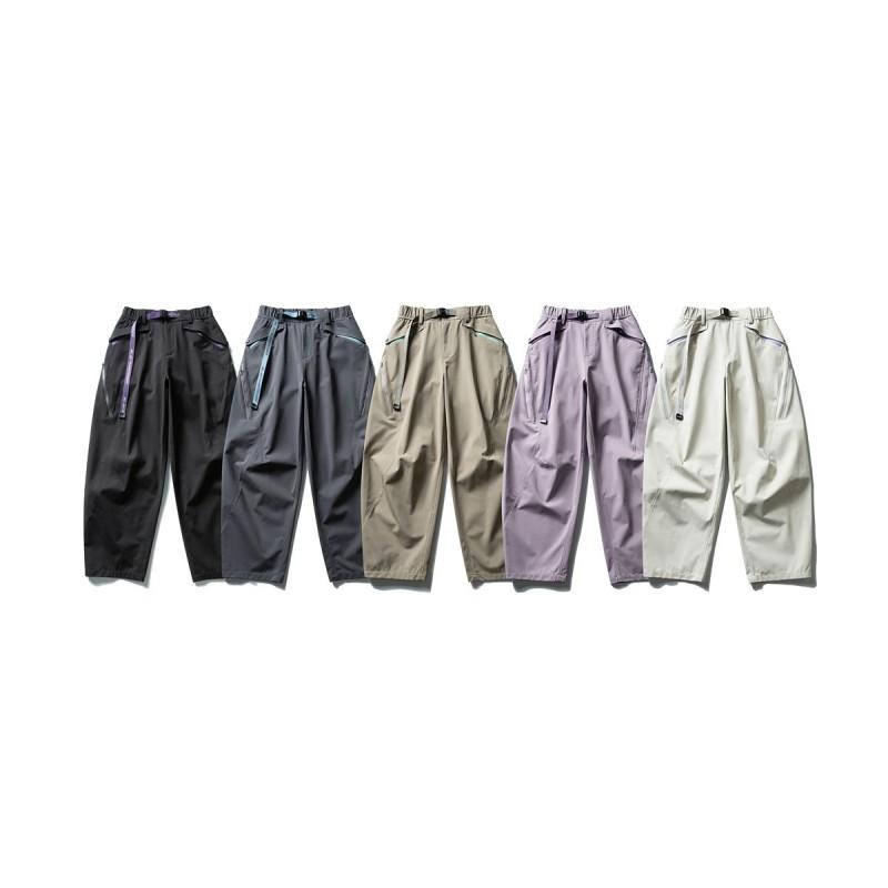 Mens Womens Lightweight Water-Resistant Softshell Hiking Pants Breathable Reflective Cargo Trousers