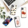 Cute Cartoon Red Panda Phone Case For iPhone 17,16,15,14,13,12,11 Pro,Max,Plus,X,XS,XR,SE4,E Mini Transparent Soft Cover