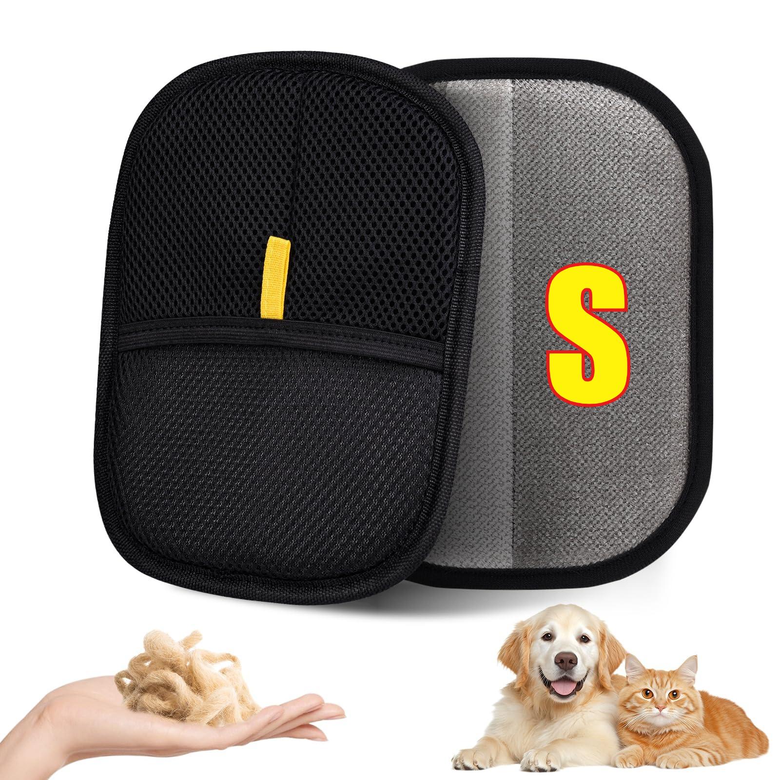 

Перчатки для удаления шерсти питомцев электростатические Перчатки-щетки для удаления шерсти собак кошек Перчатки с липким слоем для шерсти Щетка для чистки ковров одежды от шерсти 1PCS