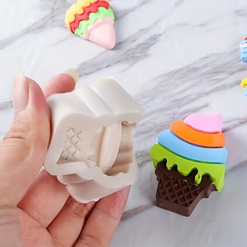 Small Mini Silicone Mold Aromatherapy Plaster Mold Soft Clay Resin Mold