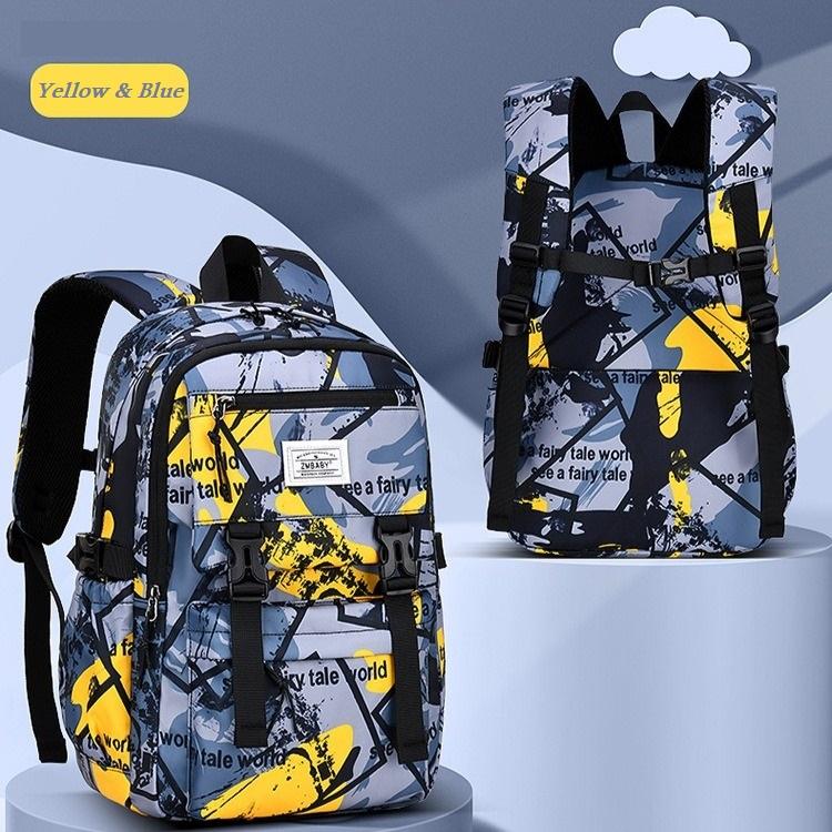 Children's Backpack Primary School Camouflage Polyester Nylon Casual Zipper