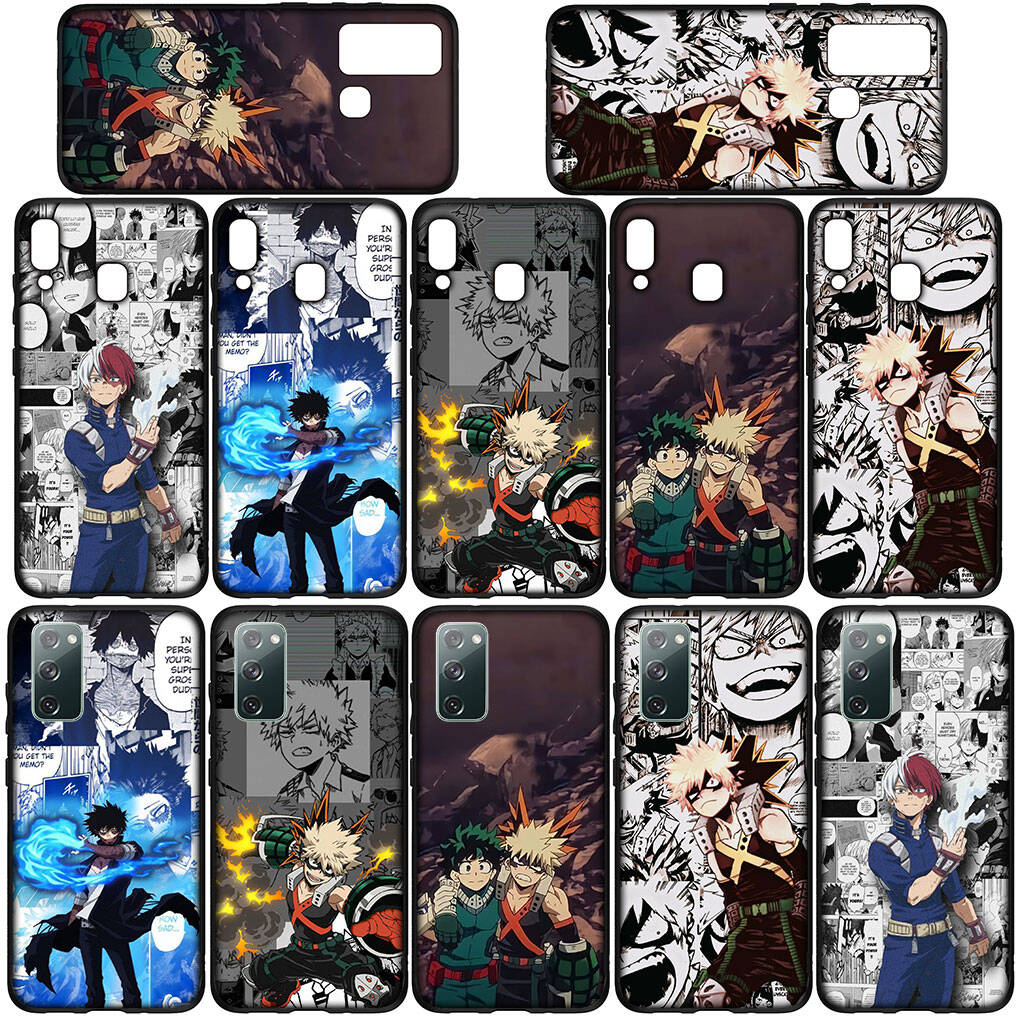 For Motorola Moto Edge 70 60 50 G54 G86 Samsung Galaxy S25 iPhone 17 16 15 Xiaomi Redmi Note 14 13 Pro Max Phone Case Comics My Hero Academia Cover