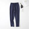 Herrenhose aus Baumwolle und Leinen, Sommer, dünner Stil, neue lässige Haren-Hosen, lockere gerade Hose, Arbeitskleidung