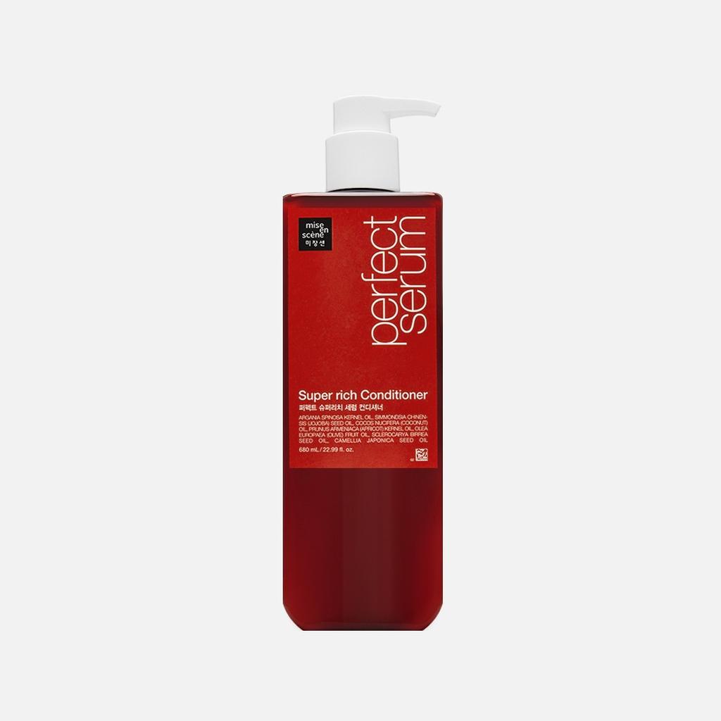 Mise-en-scene Perfect Super Rich Serum Szampon 680ml + Odżywka 680ml