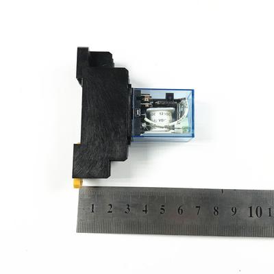 LY2NJ Leistungsrelais 10A DPDT 8 Pins + Sockel Mehrere Spulenspannungsoptionen