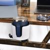 Nonslip 2 In 1 Desk Cup Holder Adjustable Arm Clamp Clip On Design Desk Headphone Hanger 360-Degree Rotation Anti-Spill