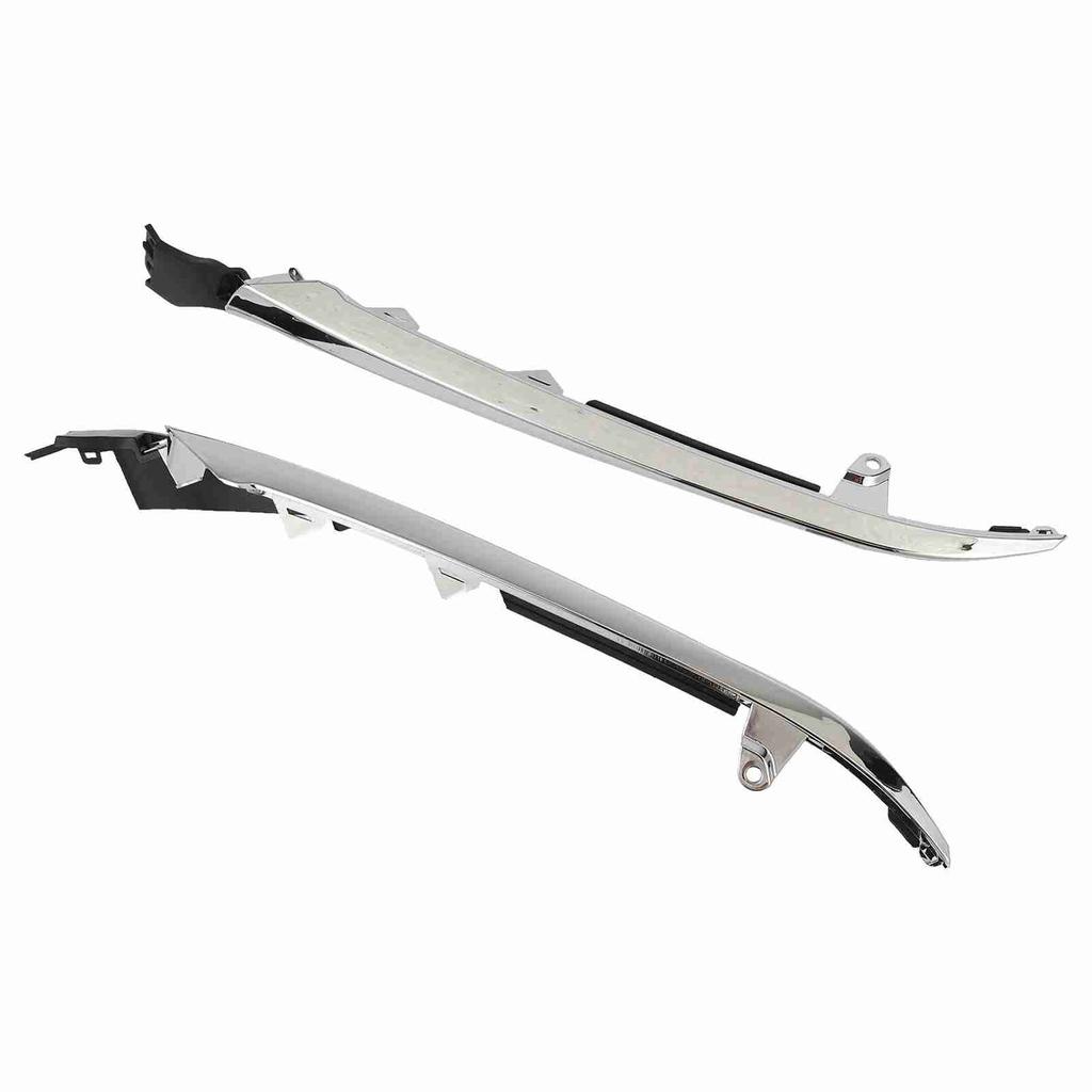 2PCS Front Bumper Grille Molding Trim Stylish 71167TVAA01 Headlight Trim for Accord 2018 to 2021