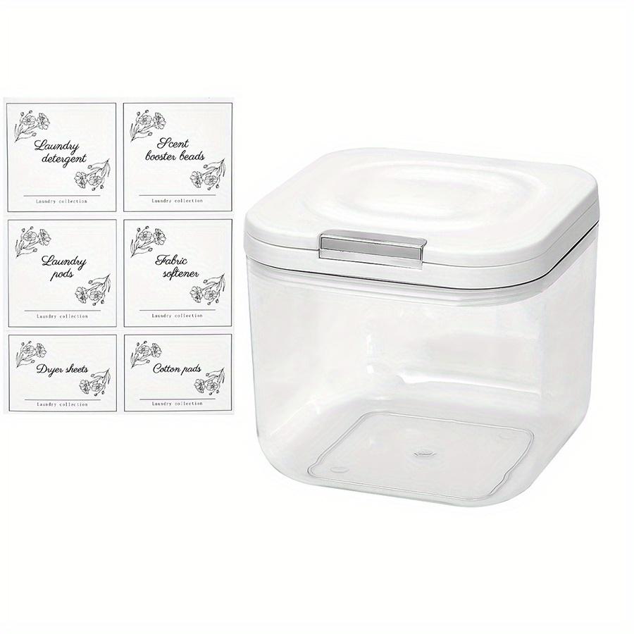 

Laundry Pod Holder with Lid Laundry Pod Container,Sealed and Automatic Pop-Up, Large Capacity Holds Laundry Pods Organizer Box