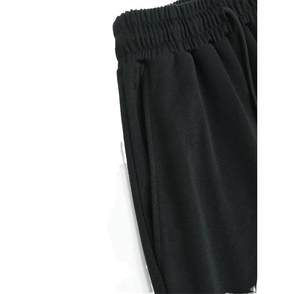 Casual Letter Printed Drawstring Pocket Hoodie and Drawstring Outdoor Casual Sports Pants Set Men's Fashion 2 Piece Set