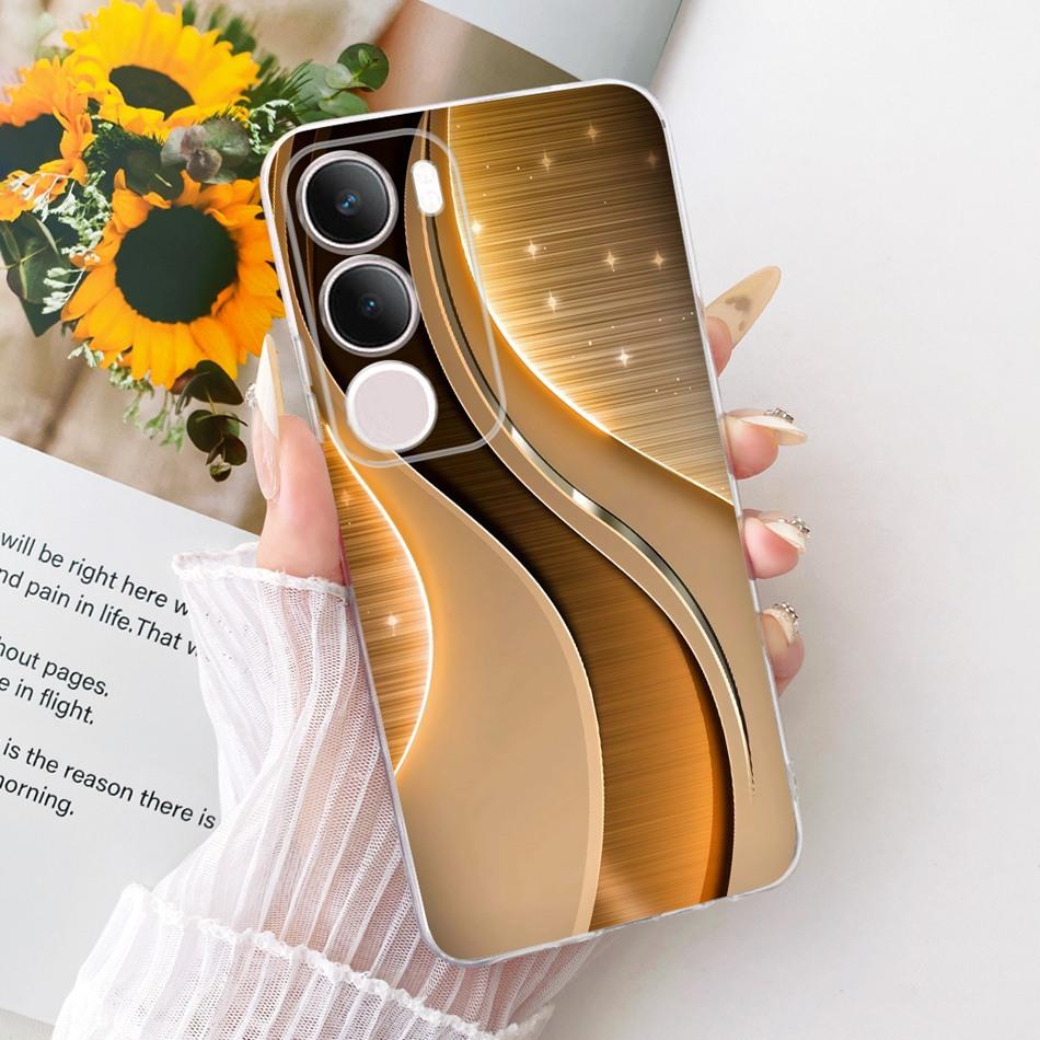 For Vivo Y19s Pro Cool Dragon Tiger Pattern Phone Case For Vivo Y19s Y 19S Pro V2419 Soft Silicone TPU Cases