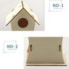 3pcs Minimalist Bird Nest Creative Bird Cage Home Crafts Bird House  Cave