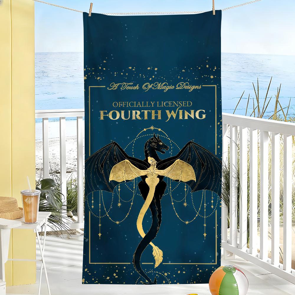 

Fantasy Love F-Fourth Wing Cool Towel Soft Pool Gift For Travel Gym Shower Camping Quick Dry Sports Large Beach Towels W40*H60(CM)