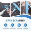 Shower Enclosure Glass Door Squeegee, 2025 Upgraded Multi-functional Shower Enclosure Glass Squeegee with Three-in-one Spray Function.