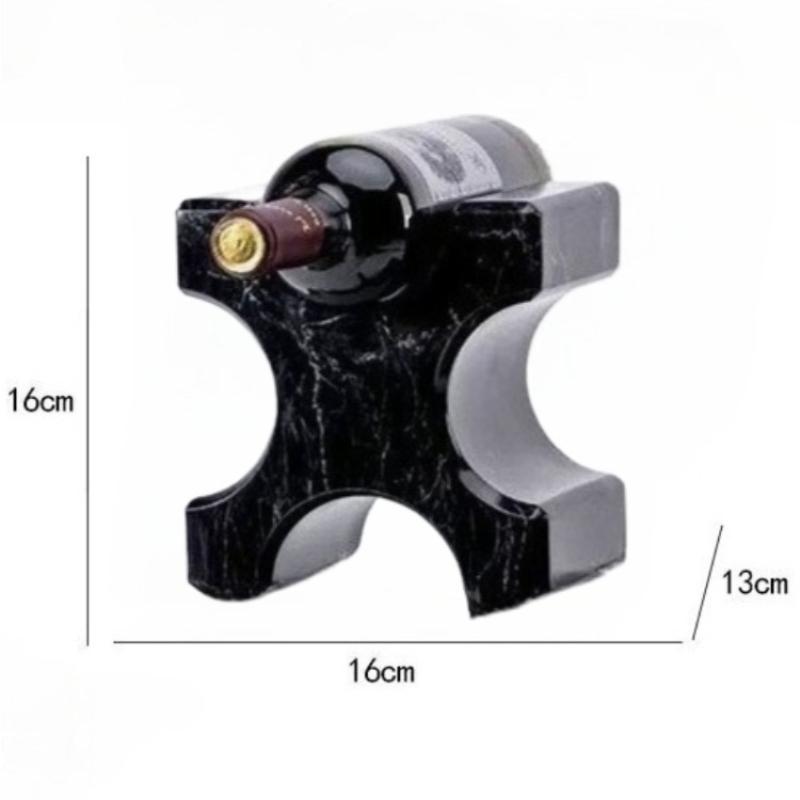 Decorative Wine Bottle Holders Miniature Stackable Wine Racks Whiskey Showcase Utensil Holder Dining Rooms Bar Accessories