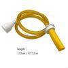 Flexible Adjustable Shower Hose Faucet Extension Slip-On Silicone Adapter Elastic Hose Portable ABS Quick Shower Hose DIY