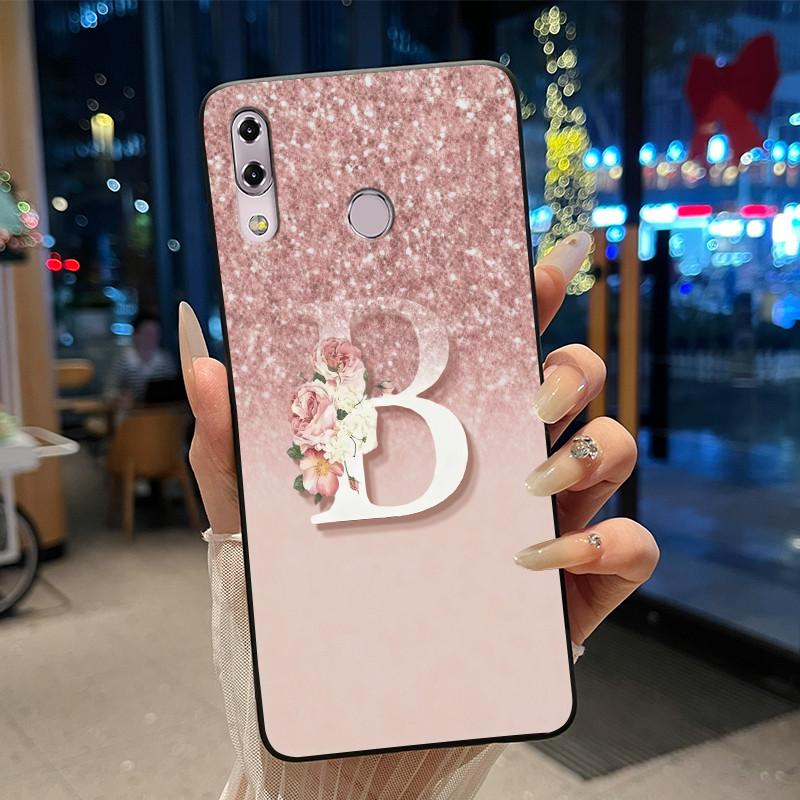 

Phone Black Case For Asus Zenfone 5 ZE620KL/ZS620KL Trendy Style Letter Shiny Starry Sky Silicone Shockproof Soft Cover Asus 5 ZE620KL