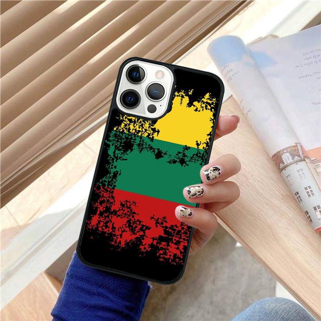 

Lithuania Flag Phone Case Cover For iPhone 17 Air 16 15 14 13 12 Pro Max 11 Pro Max Plus Coque Shell iPhone 11pro max