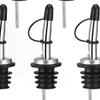 3pcs/6pcs/12pcs Stainless Steel Liquor Oil Wine Bottle Pourer Leak-proof Sealed Spout Stopper Mouth Dispenser Vinegar Conical