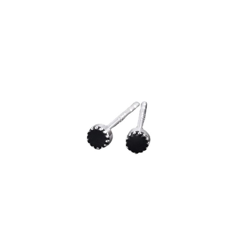 Minimalist men's earrings with a high-end feel, trendy single piece for ear piercing, cool and stylish niche men's earrings