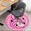 Cheshire Cat Plush Toy: Alice in Wonderland Inspired Stuffed AnimalRound Non-Slip chair mat chair carpet for office Rugs for Office Decor Gift For Val