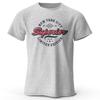 New York City Vintage Print Unisexs Graphic T Shirts Trendy  Tee in Cotton Fabric for   New  fashion heavyweig