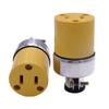 Male Female 15A NEMA L5-15P L5-15R Wiring Lock Connectors US Industry Plug Generator Control Power Receptacle Socket