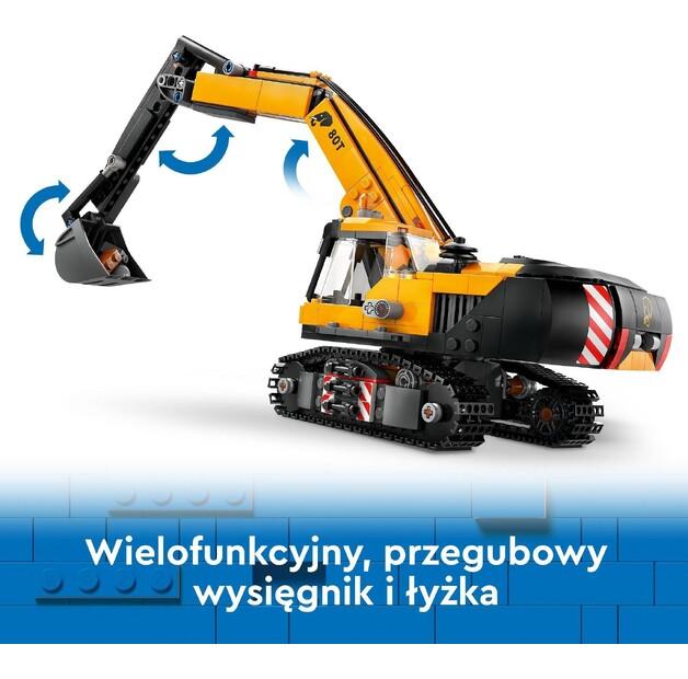 LEGO City 60420 Желтый экскаватор