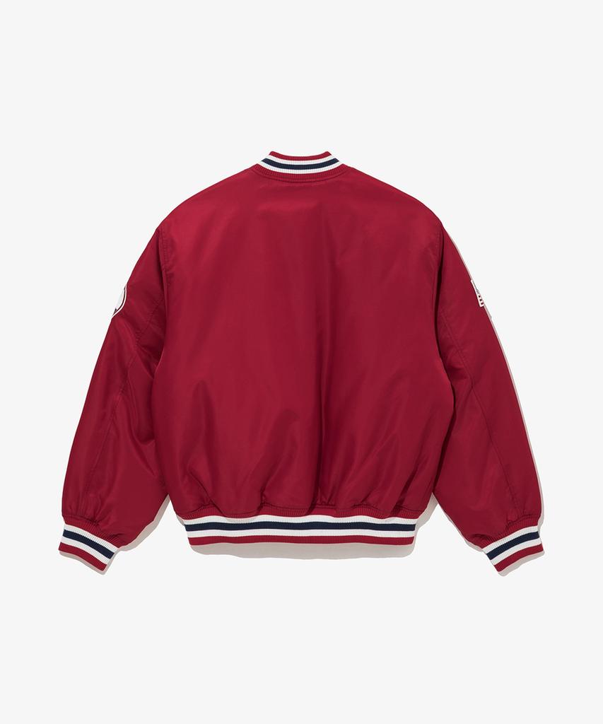 New Era Mlb Boston Red Sox Authentic Stadium Jacket Red