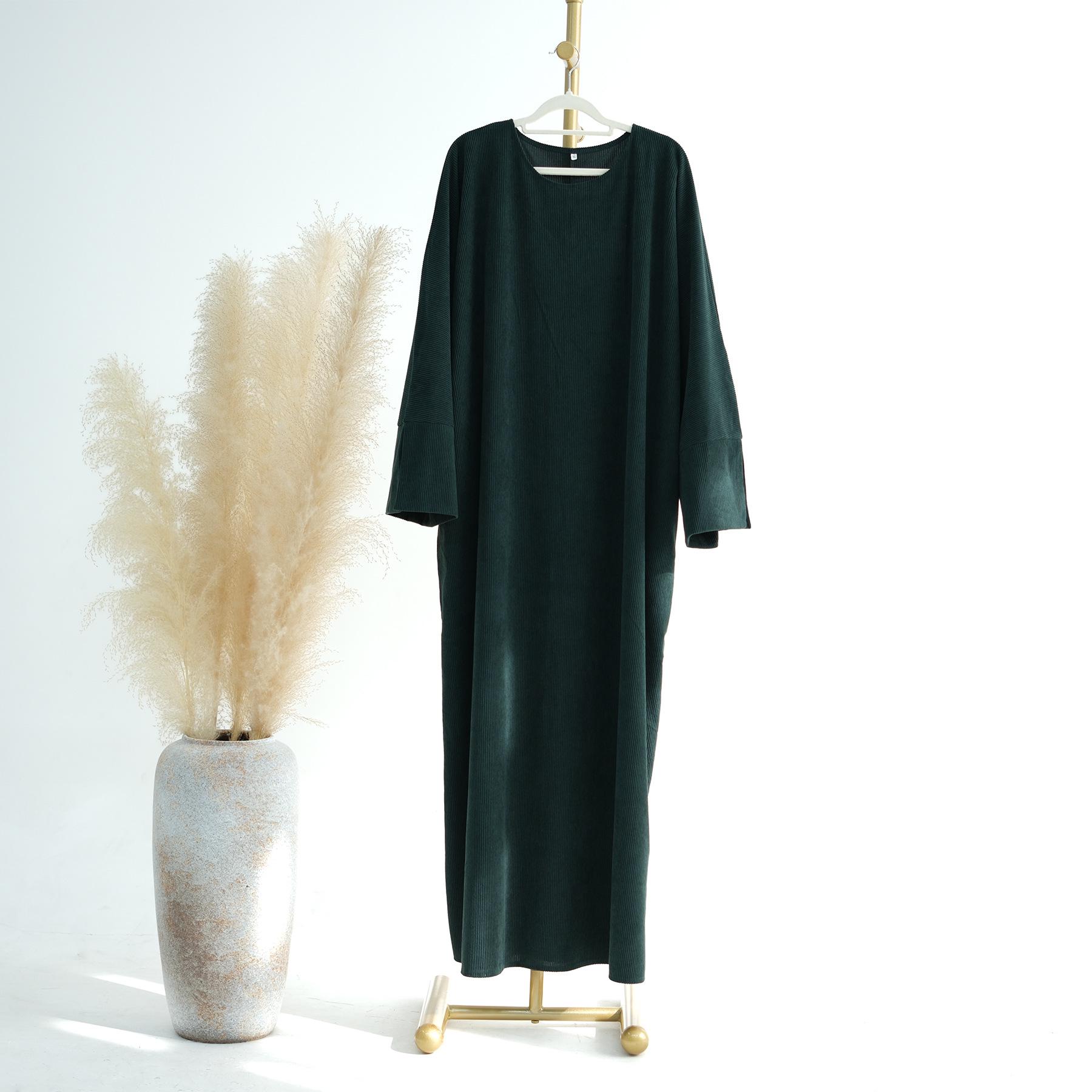 

Loriya Осенне-зимнее повседневное платье-халат LR688 - Коллекция 2023 Дубай и Турция Small