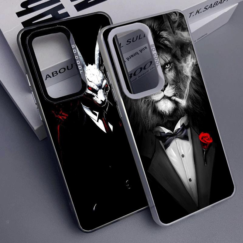 Man Suit Shirt Tie Cool Shockproof Phone Case for Samsung A17 A16 A15 A14 A37 A57 A36 A56 A26 A35 A55 A25 A34 A54 A24 A13 A23 A3