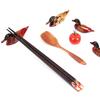 Creative And Cute Animal Chopstick Holder, Mandarin Duck And Duckling Chopstick Holder, Restaurant And Hotel Chopstick Pillow Decoration