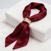 Wavy Scarf Ring Simple Silk Scarf Ring Fashion Scarf Holder Slide Ring