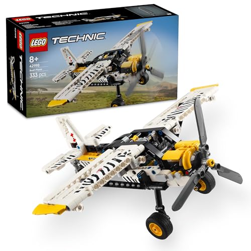 

LEGO Technic Mini Propeller Plane Toy, Birthday Gift, Building Blocks, for Boys and Girls, Ages 8, 9, and 10, Elementary School Students, Vehicle, Air