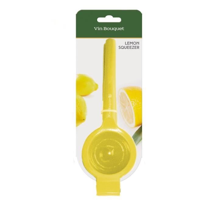 Presse-agrumes manuel - PRESSE-FRUIT - PRESSE LEGUME - Orange - 1 pièce - Efficacité optimale