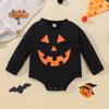 Kids Halloween Pumpkin Hoodie Long Sleeve Pullover for Boys Girls