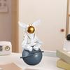 Figur Astronautenstatue Tortenaufsatz Niedliches Ornament Heimdekoration für Bücherregal, Eingang, Tischplatte,