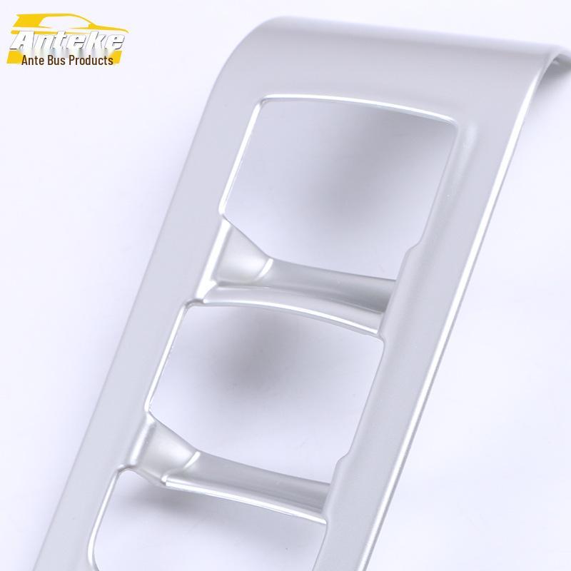 Suitable for 20 Enclave models: Glass Switch Decorative Panel Car Door Window Armrest Lift Button Sticker.